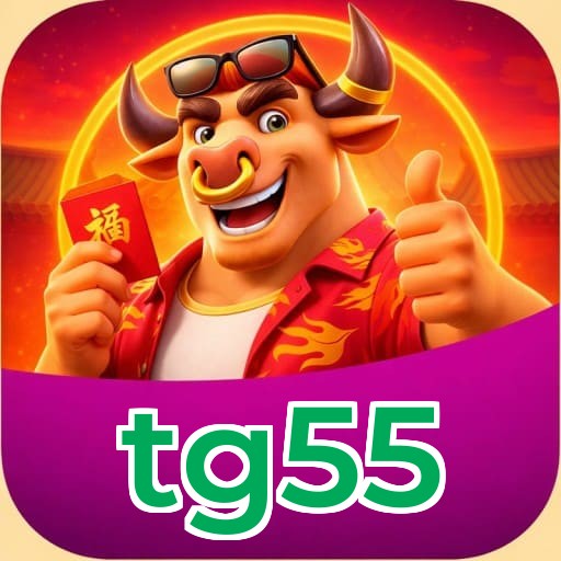 Números do app tg55 em material de marketing — ilustração, não auditoria